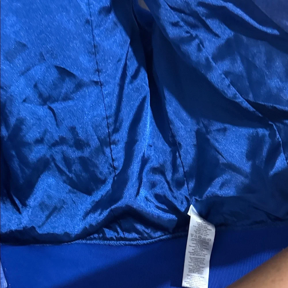 Burton Royal Blue Sleeveless Zip Hoodie Vest